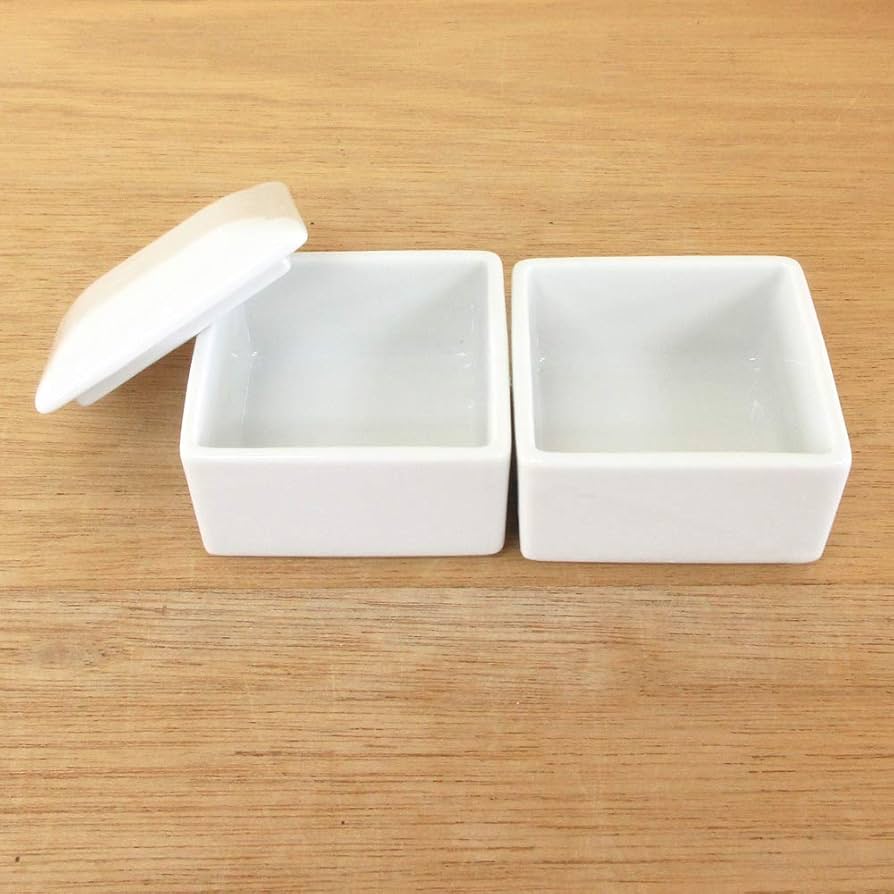 Amazon | 二段重 白角二段重箱 陶器 業務用 美濃焼 和食器