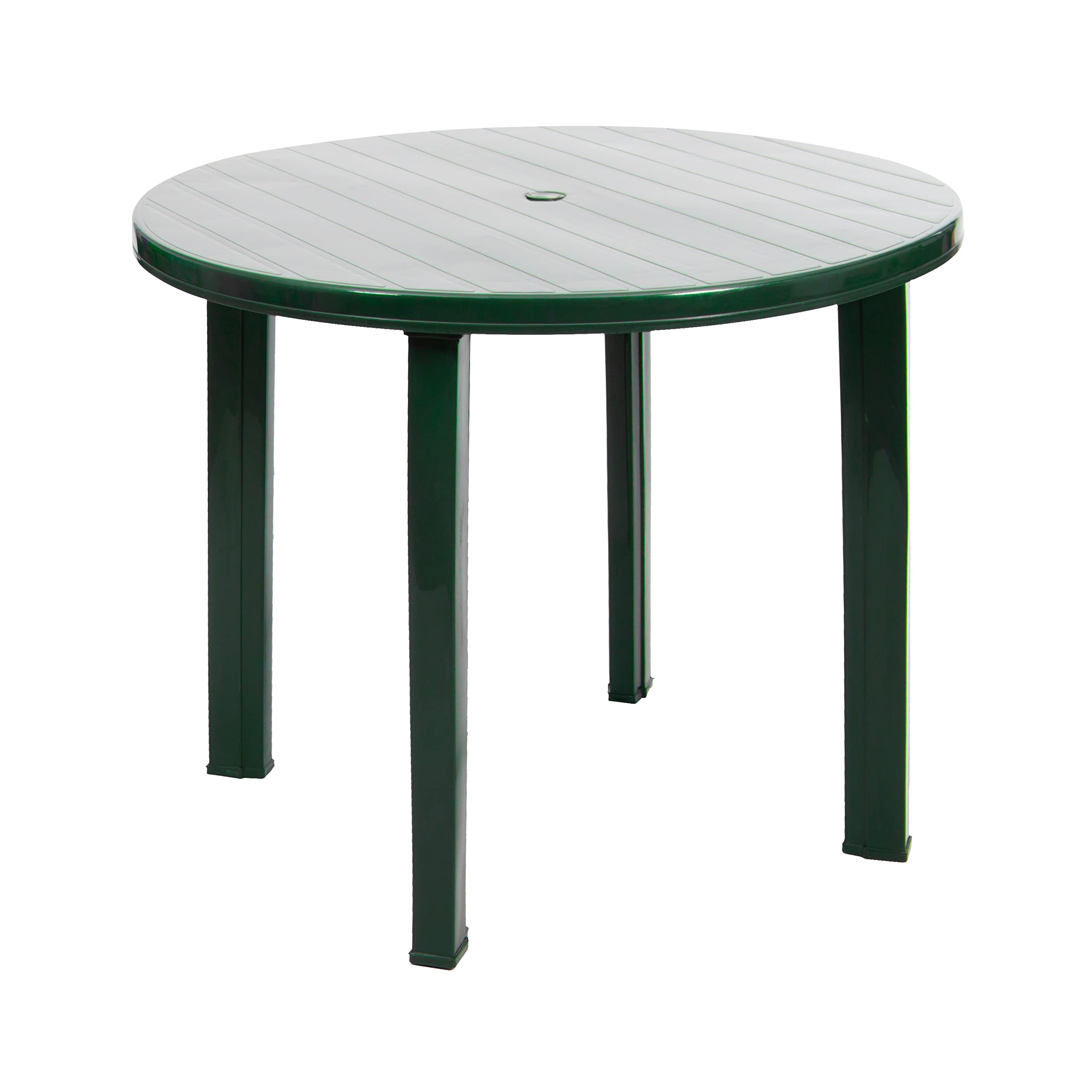 CREVICOSTA QUALITY MARK MARCAS DE CALIDAD Mesa Redonda de jardín Viana 90x90 (Verde)