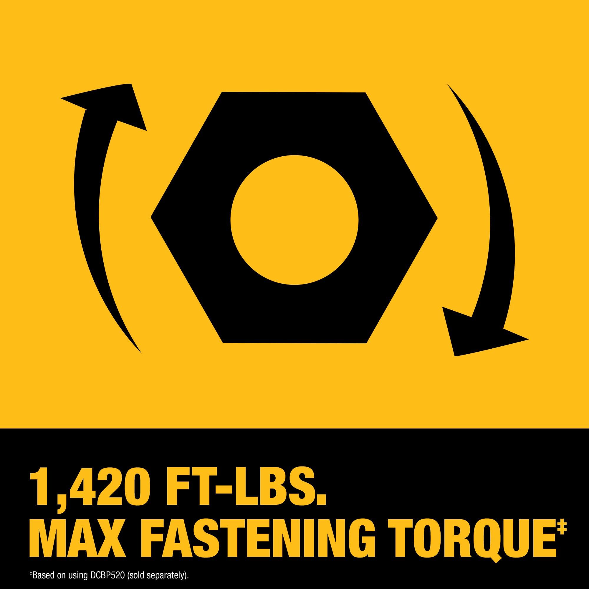 DEWALT 20V Max XR Impact Wrench - High Torque -6