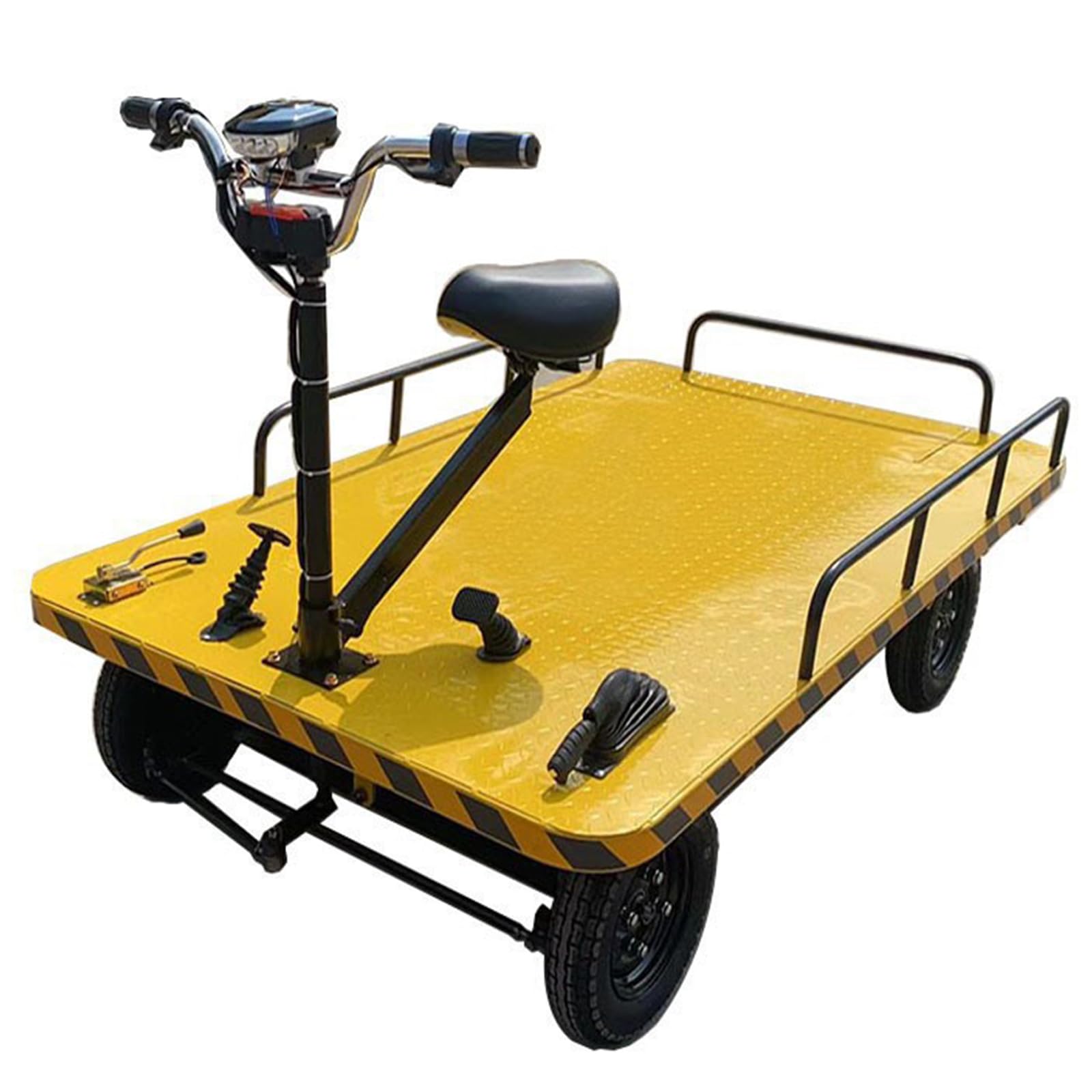 Przenośny elektryczny wózek dolly, składany wózek na platformie, wytrzymały wózek ręczny z kółkami, idealny do przenoszenia i transportu towarów, trwała i lekka konstrukcja