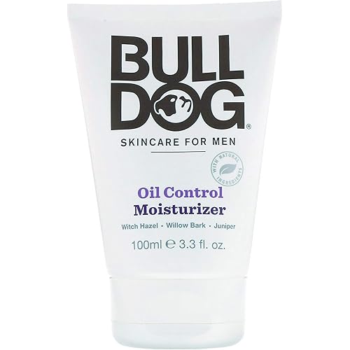 Bulldog cuidado de la piel para hombres aceite control humectante, 3.3 fl oz (3.4fl oz) Bulldog cuidado de la piel para hombres aceite control humectante, 3.3 fl oz (3.4fl oz)