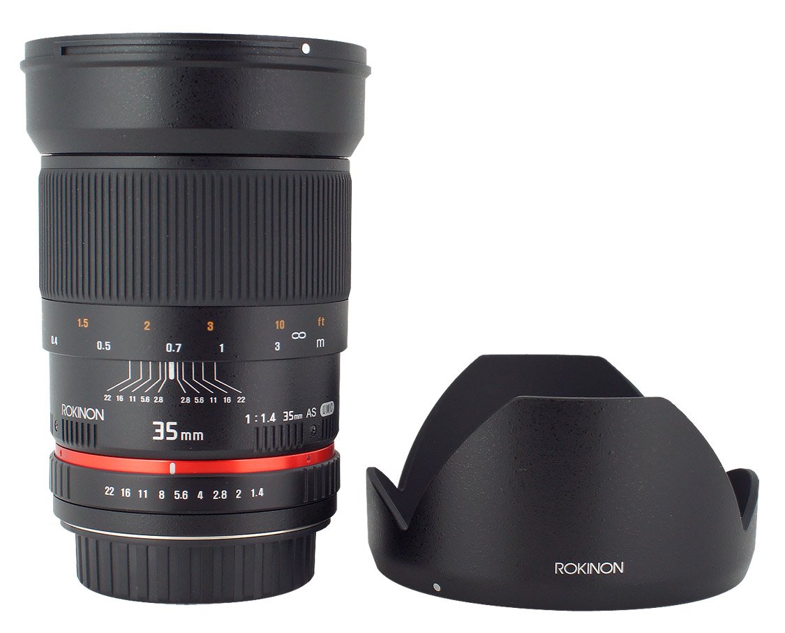【新品】ROKINON ロキノン 35mm F1.4 キヤノン用レンズ Amazon.co.jp: ロキノン 35mm F/1.4 レンズ キャノンカメラ用