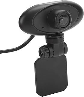 Vbestlife Webcam with Microphone,HD 720P USB Web Cam Free Drive USB Web Camera 360 Degrees Rotating Laptop Live Streaming Camera for YouTube,Video Calling,Online Studying and Conference