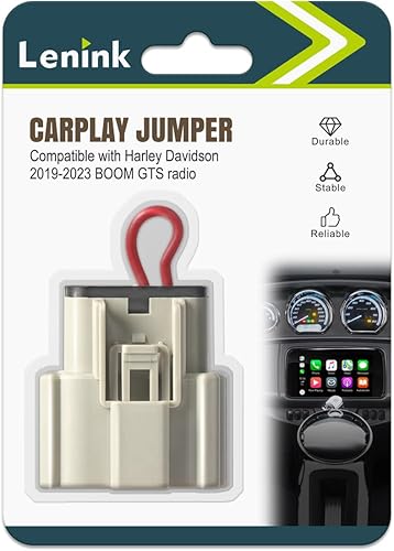 Lenink Carplay Jumper compatible con Harley Davidson 2019 y más GTS Radio para Road Glide o Street Glide con Boom