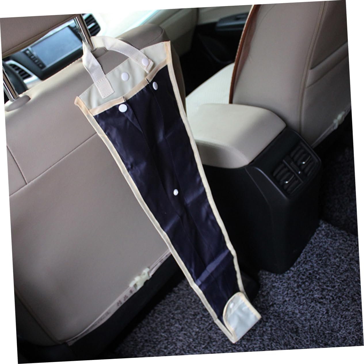 BESPORTBLE Car Organizer Back Seat Adjustable Length Bag for Umbrella Storage Waterproof Material