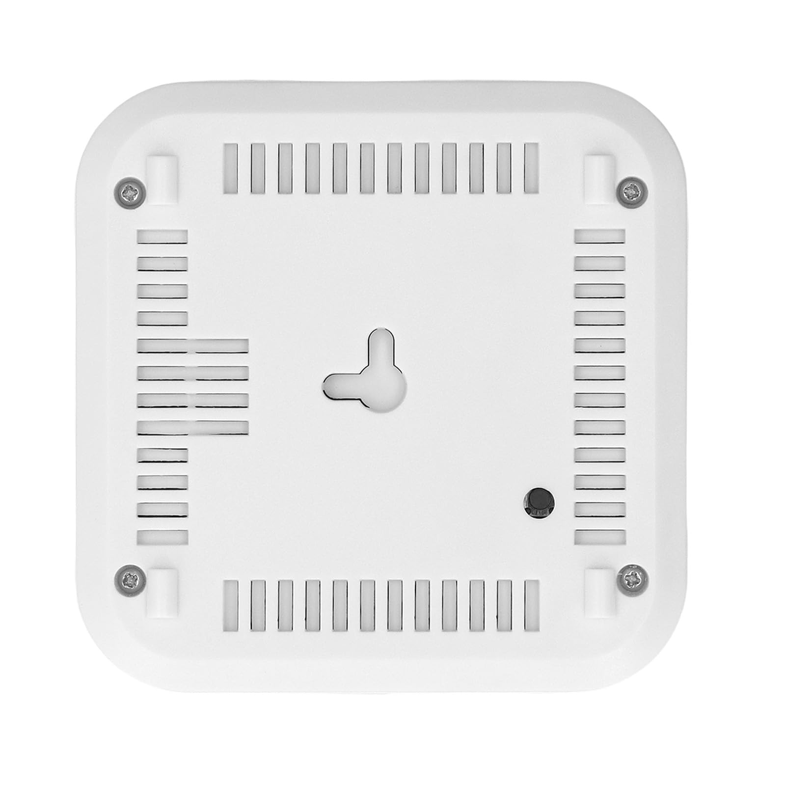Tester intelligente della qualità dell'aria, misuratore WiFi per il monitoraggio di CO2, HCHO, VOC, umidità e temperatura in interni, uso domestico, bianco