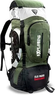 Mochila Masculina Camping Mochileiro 55 Litros Mc5389 Verde
