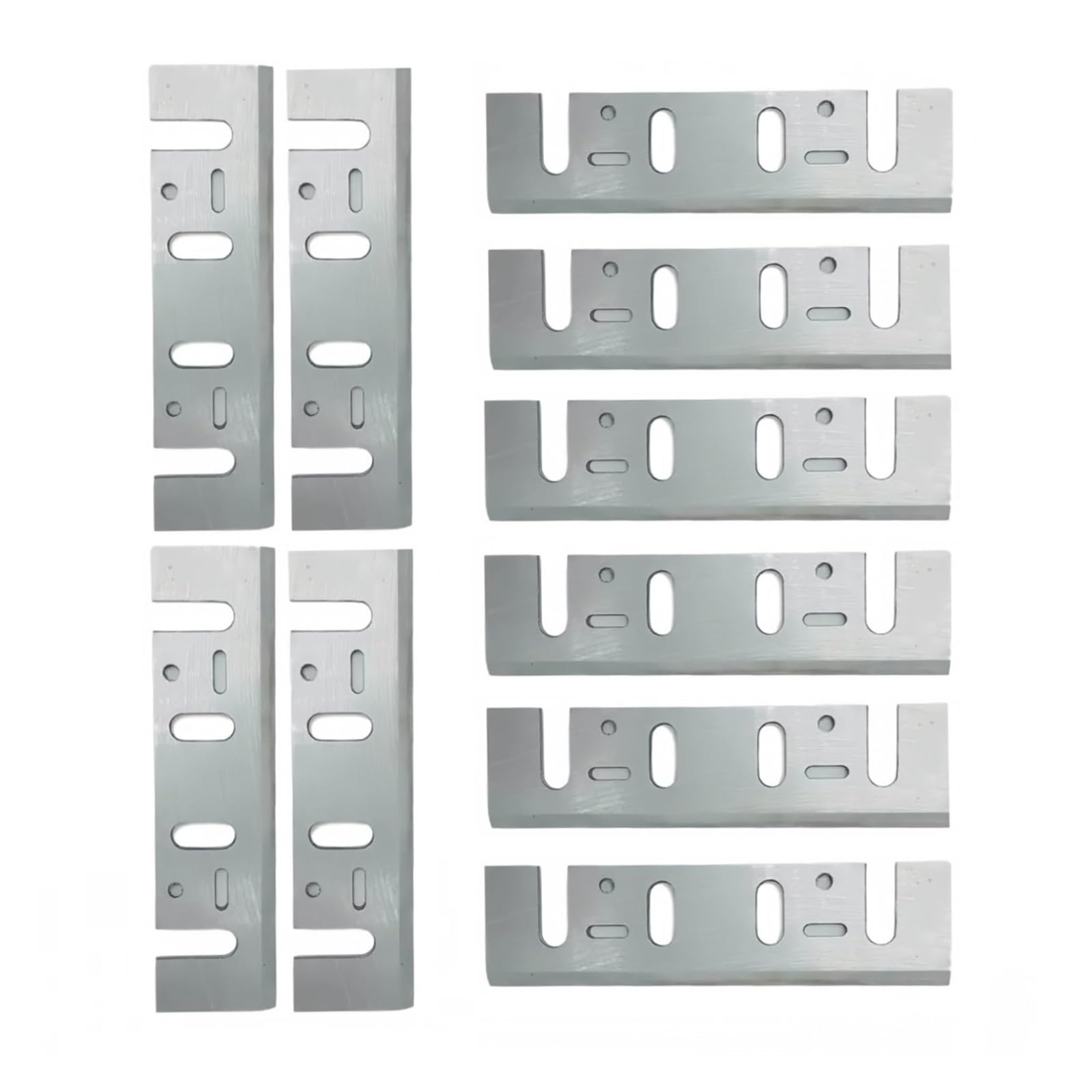 Cuchillas cepilladoras 10 piezas 110x29x3 mm Cuchilla cepilladora gruesa HSS for 1911B 1912B 1002BA, herramienta de cuchilla cepilladora for trabajar la madera, hoja reversible y de doble filo