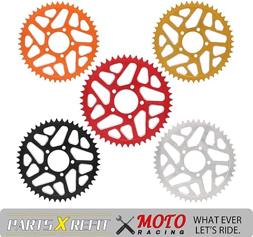 Miniatura 7 de JFG RACING Sur Ron 48T Sprocket,Sur Ron Piñón trasero 48 dientes aleación de aluminio para Sur Ron Surron Light Bee SX Segway X160X260 Electric Dirt