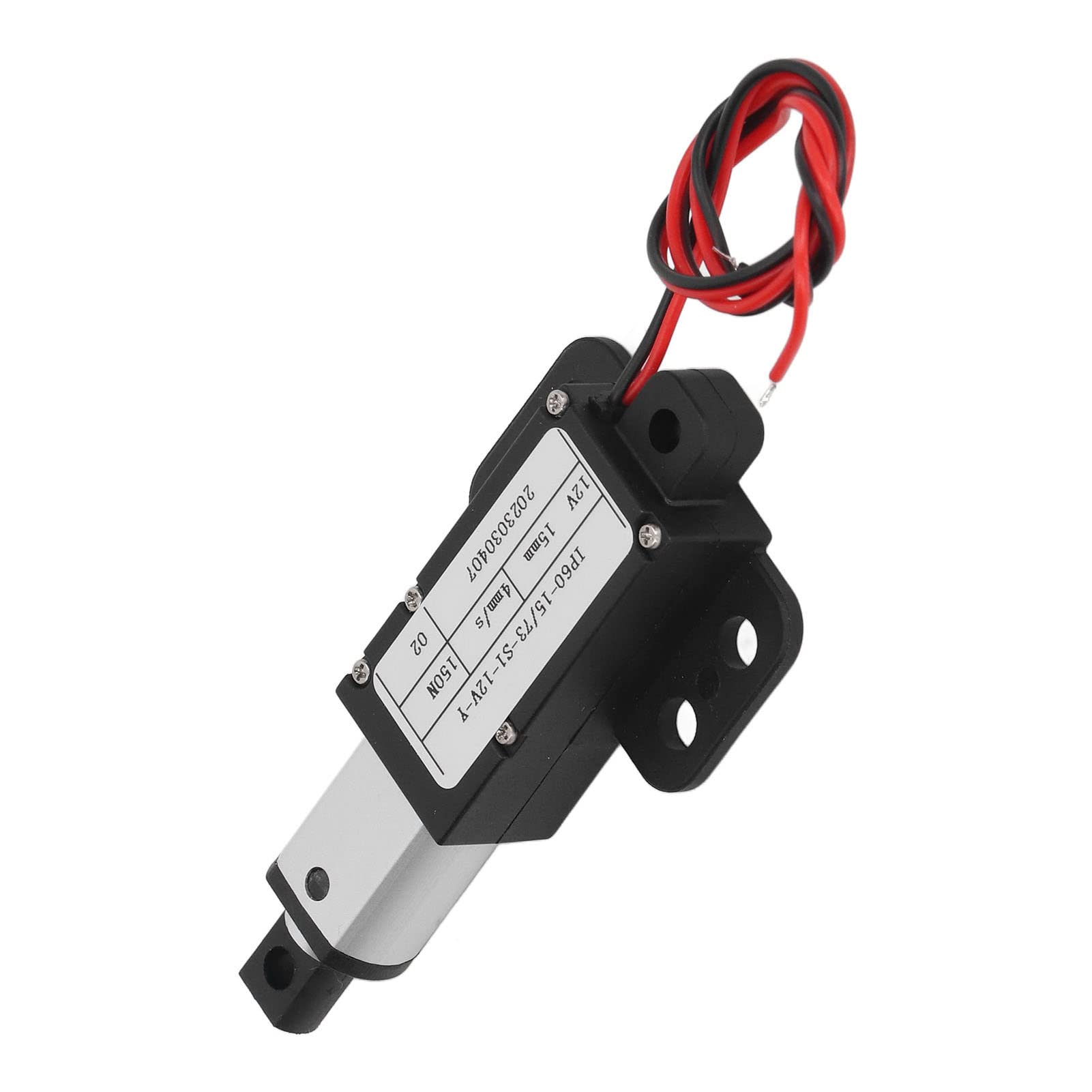 Mini Electric Linear Actuator Hochschub 150n Aluminiumlegierung 15 -Mm -Hub, 4 Mm Geschwindigkeit, Geeignet für Medizinische Maschinerie für Medizinisch lustrialagrische Maschinen Geeignet