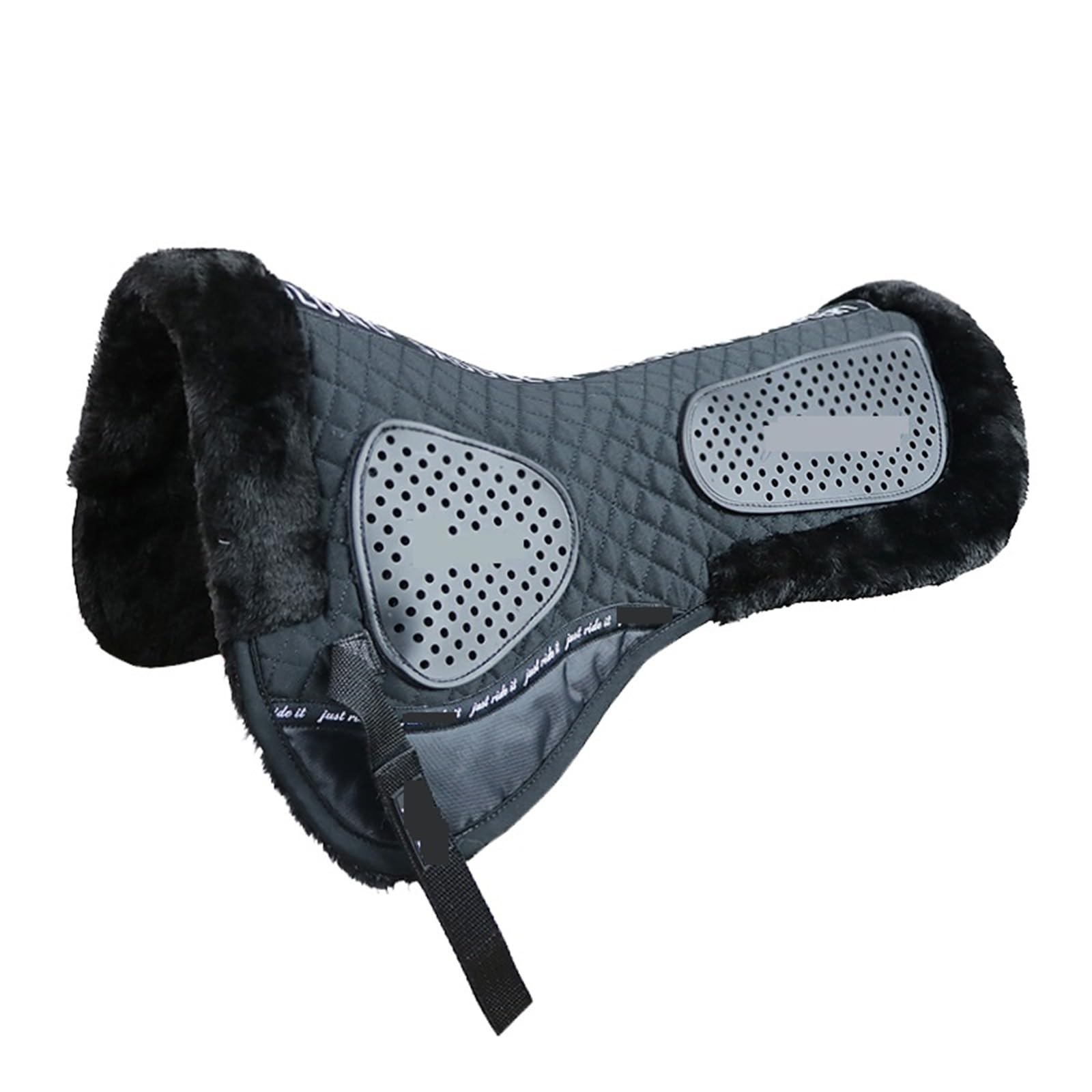 Sottosella Equitazione Tappetino for Equilibrio equestre Tappetino Antiscivolo in Silicone Sella Ammortizzante Schiena Anti-Colpi Comoda e Morbida