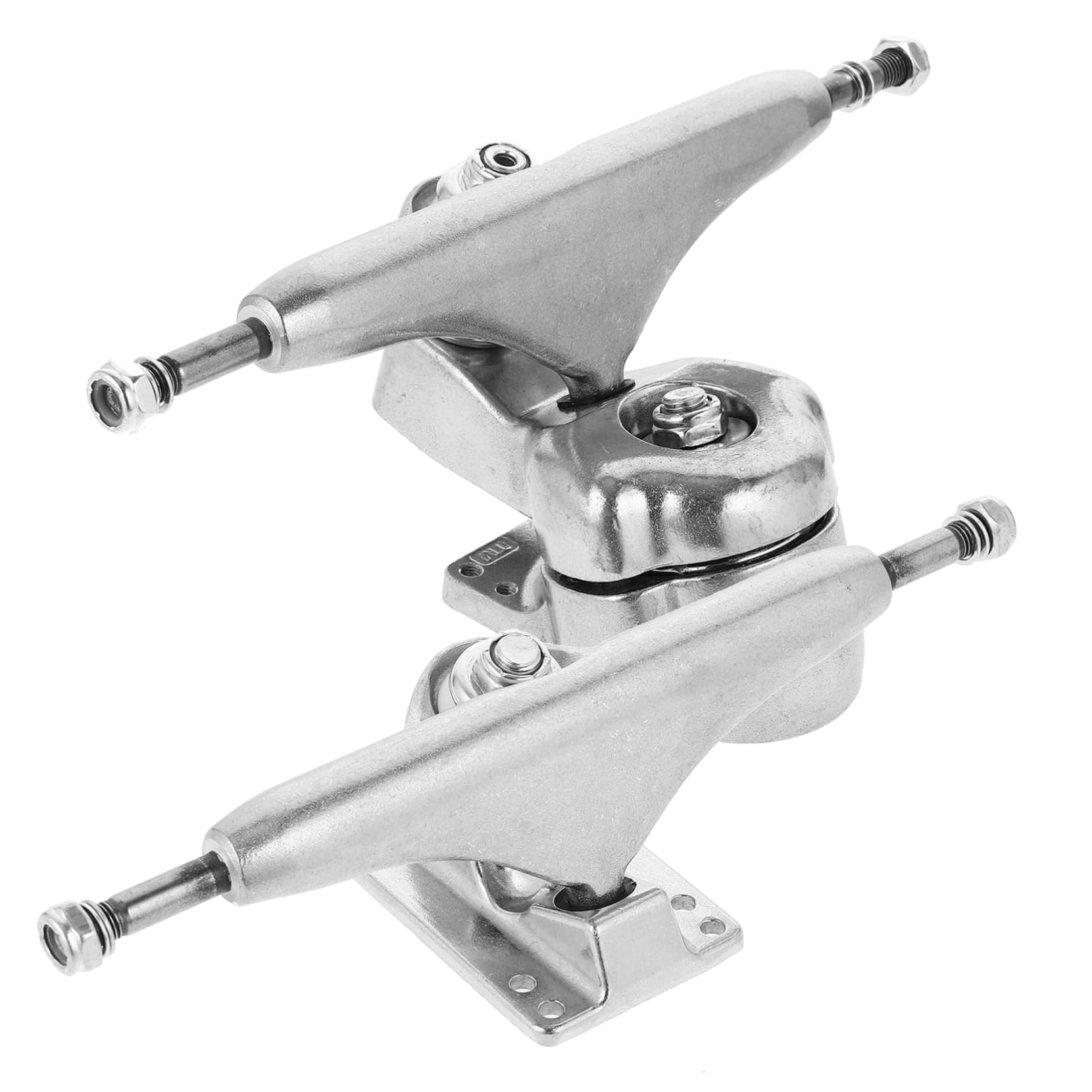 Abaodam 2pcs Land Surfboard Bracket Adapters for Efficient Performance Lightweight Trucks with Screws Gaskets for Skateboarders Seeking Fast Turns Reflexes