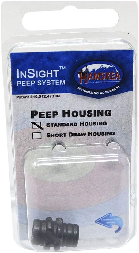 Insight Standard/Short Draw All-Metal Anti-Glare Peep Housing
