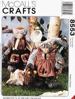 McCALL'S 8553 ~ Flutter and Friends Cats Sewing Pattern ~ Homespun At Heart Designs - Buy now