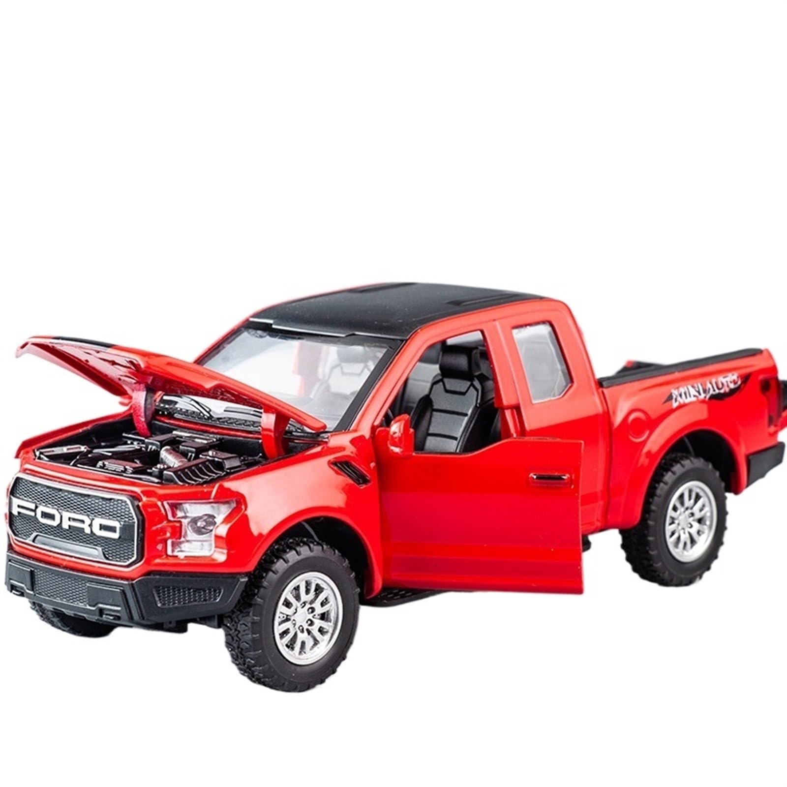 Ford F-150 1/32スケール Ford F-150 Pickup 1979 black-white diecast model car 31585