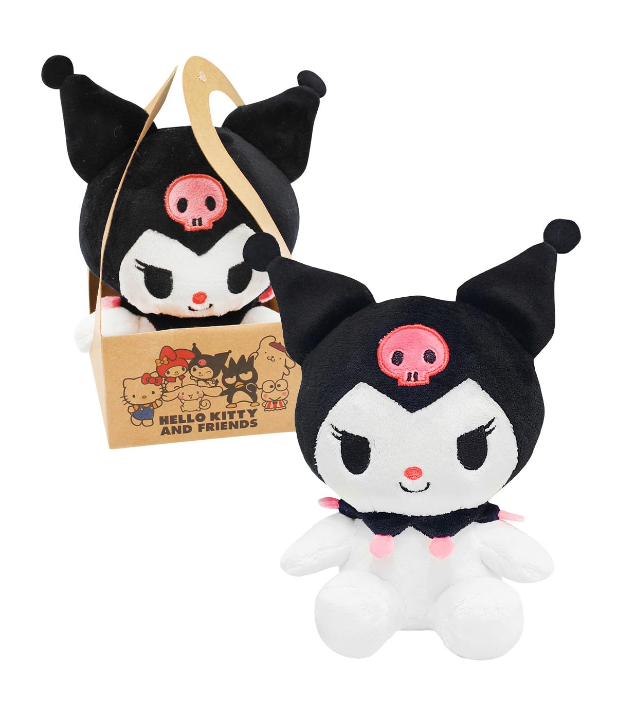 Joy Toy Kuromi Plush 14 cm in Cardboard Bag