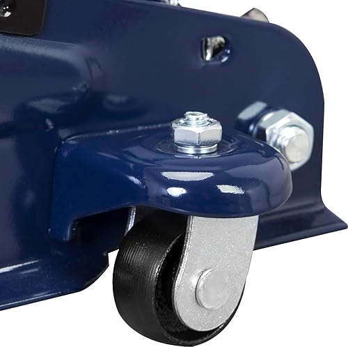 Miniatura 7 de TCE AT82001U Torin - Conjunto de gato hidráulico de serviciopiso con 2 soportes de gato, capacidad de 2 toneladas (4,000 libras), azul