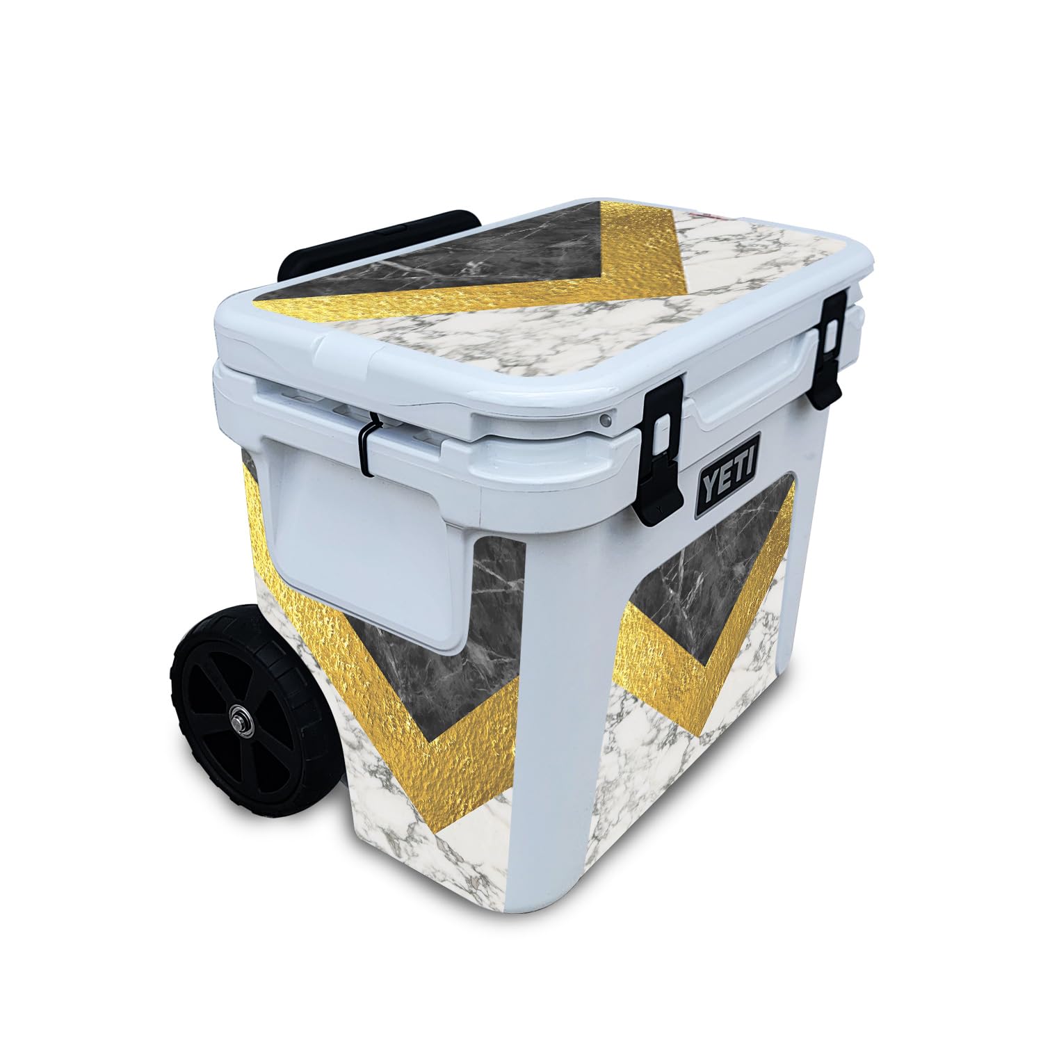 Skin Compatible with Yeti Roadie 32 Wheeled Cooler - Modern Marble - Premium 3M Vinyl Protective Wrap Decal Cover - Easy to Apply | Crafted in The USA by MightySkins