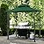 ABCCANOPY 8'x 5' Grill Gazebo Canopy - Outdoor BBQ Gazebo Shelter with LED Light, Patio Canopy Tent for Barbecue and Picnic (Forest Green)