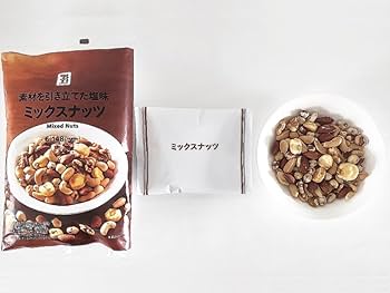 ナッツ Amazon.co.jp: セブンイレブン 4種のミックスナッツ 3袋セット