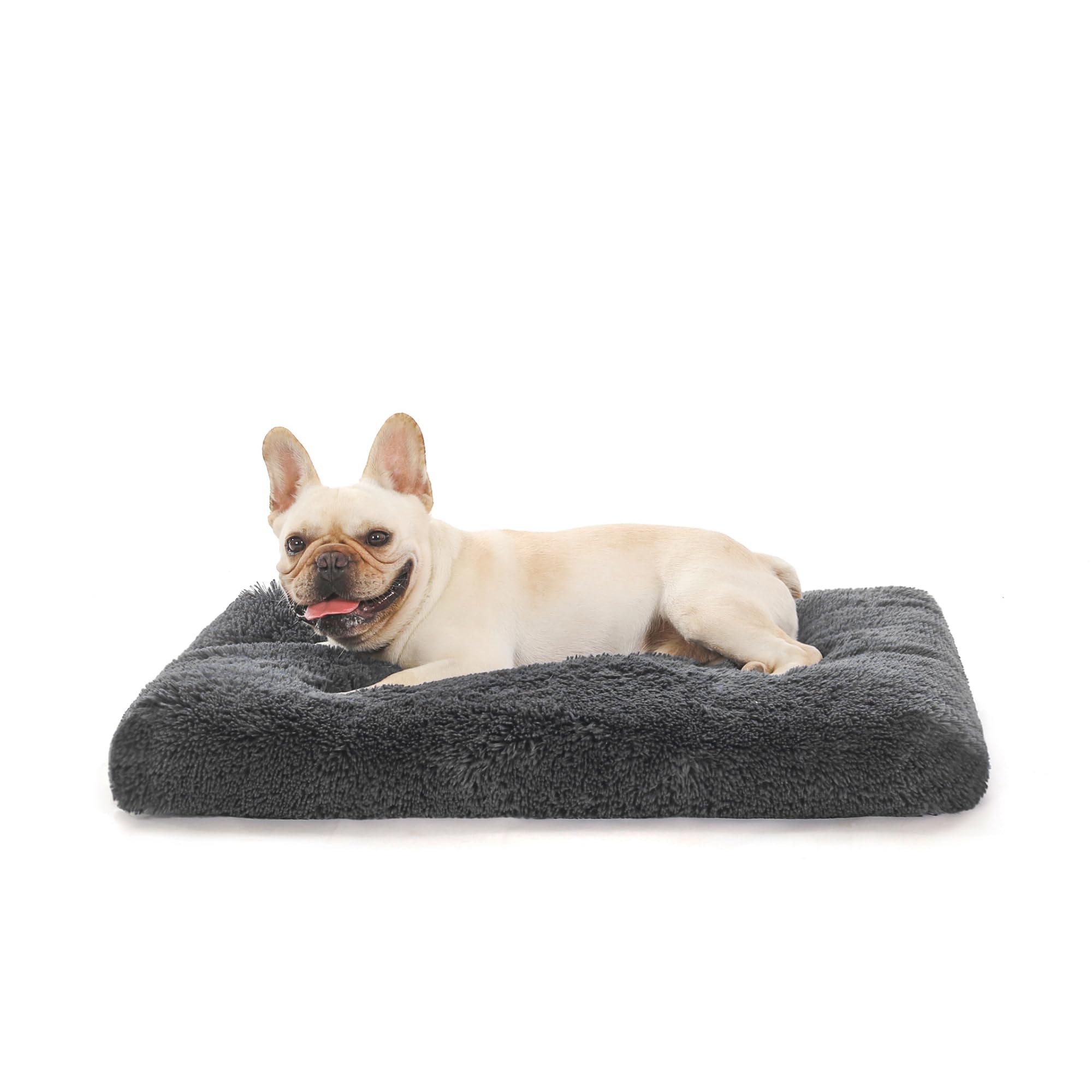 PuppyPalace Plush Dog Crate Bed,Dog Pillow Bed for Large Dogs,Faux Fur