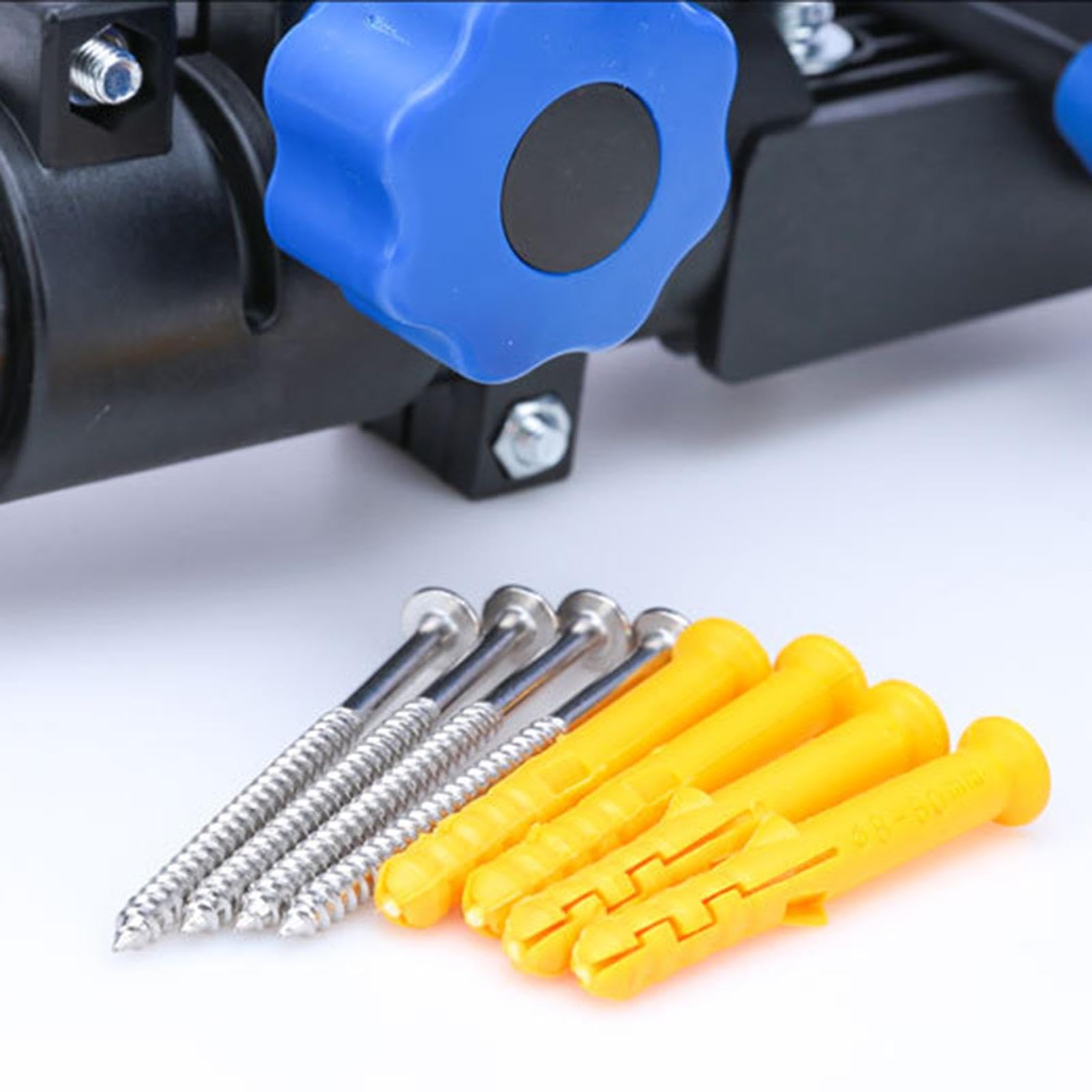 Portabiciclette Cavalletto Riparazione a Parete Pieghevole Regolabile | Gancio a Parete Bici Cavalletto da Lavoro Robusto per Manutenzione Domestica Bici Strada Mountain Bike