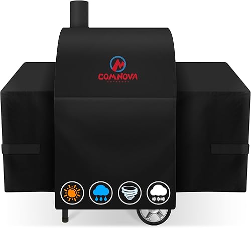 Miniatura 9 de Comnova - Cubierta de parrilla para Char Griller Smokin' Champ – 600D impermeable Smokin' Champ 1624, Offset Smoker 1733, Blazer 2130, Classic 2175
