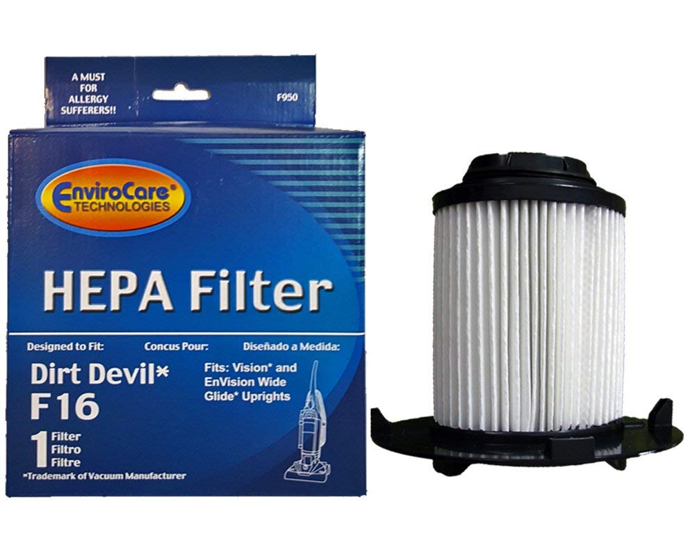 EnviroCareRoyal Dirt Devil Filter, F16 Vision Wide Glide 086710