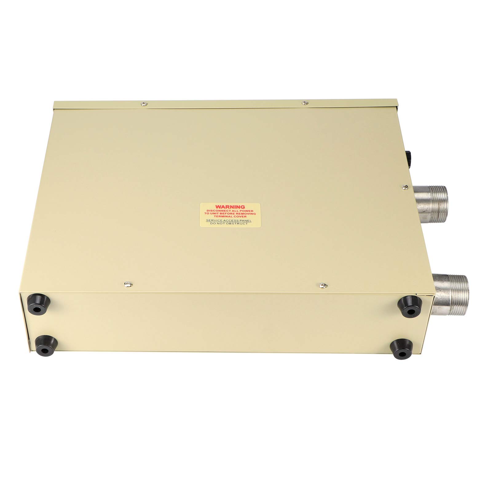 FTVOGUE Calentador de Agua Eléctrico con Termostato de 5,5 KW, Control Automático de Temperatura de Acero Inoxidable, Ideal para Piscinas Pequeñas, SPA y