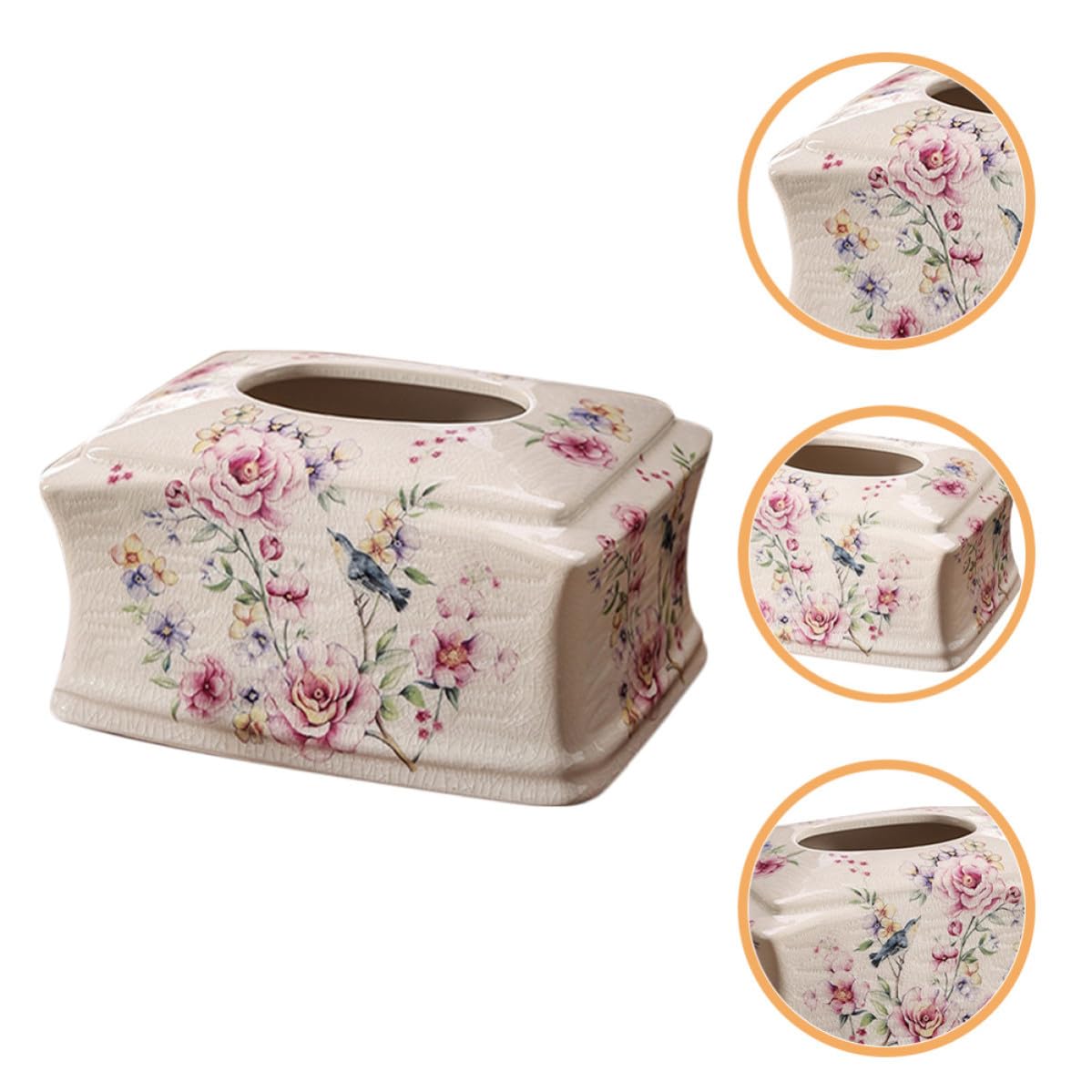 POPETPOP Porta Quotidiana Moderno o Ceramica in Europeo Tovaglioli Stile Resistente All'usura di Organizzatore per Tavolo da Pranzo o Ristorante