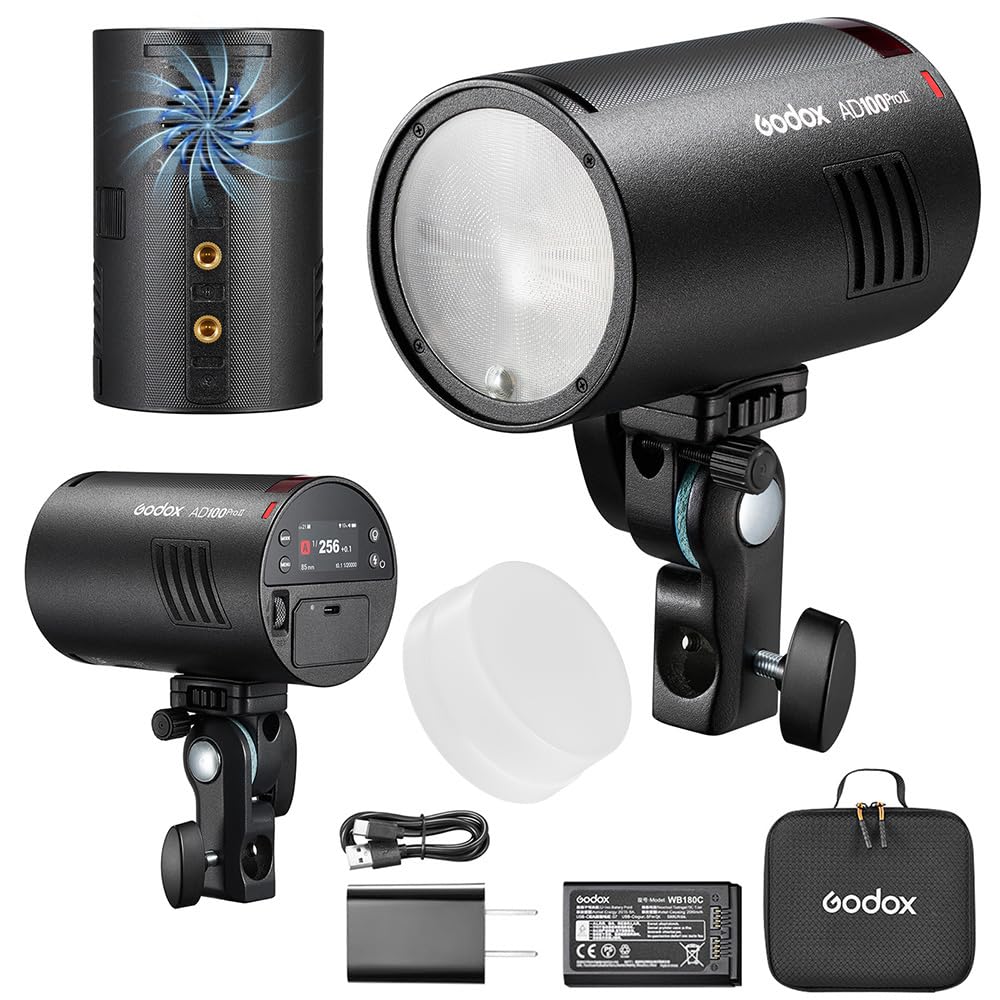 Amazon.com : Godox AD100 Pro II AD100Pro II Outdoor Flash for