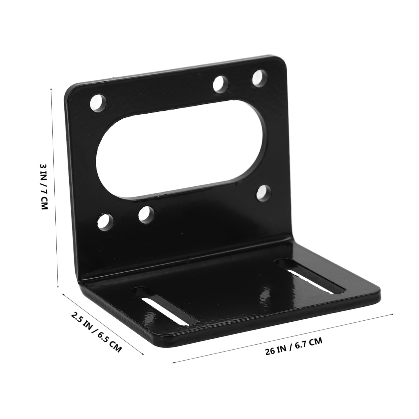 Cabilock Gear Motor Mounting Bracket Sturdy Shape Holder for Gear Motors Construction Versatile Compatibility
