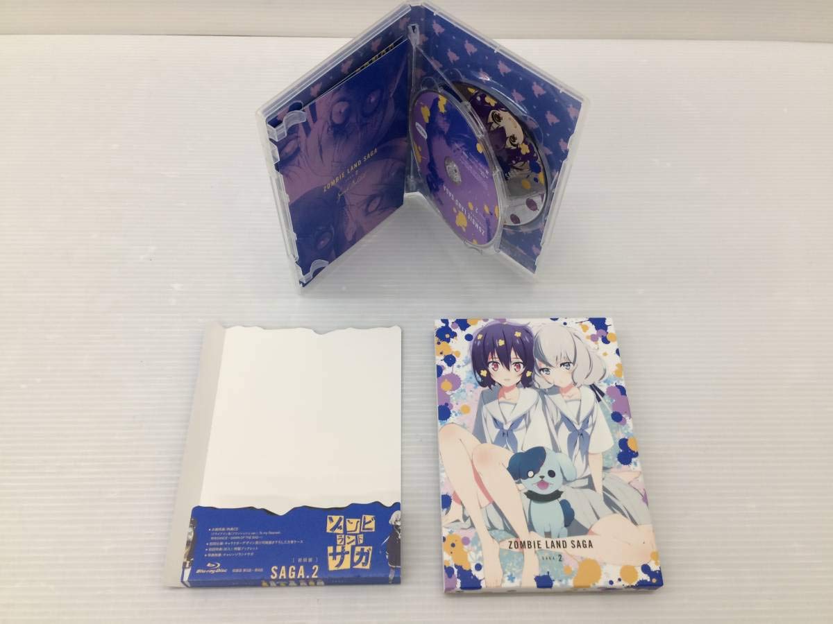 Amazon.co.jp: [Blu-ray] ゾンビランドサガ 初回版 全3巻セット 中古品 