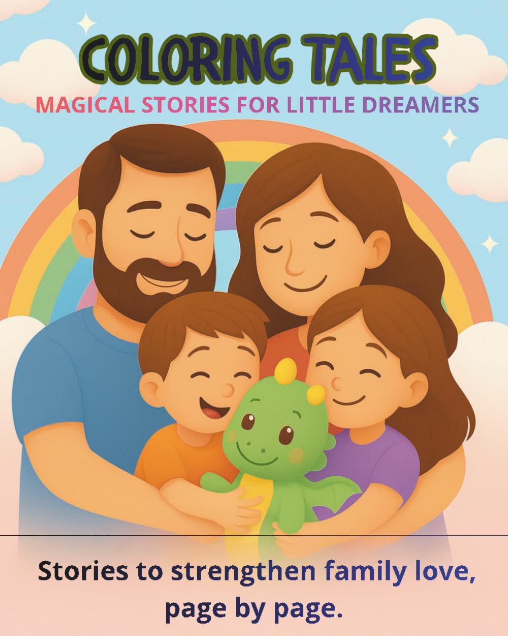 Coloring Tales: Magical Stories for Little Dreamers