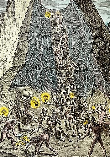 Pintura mural de Potosí de 60x90cm: revive la historia y decora con alma tu salón