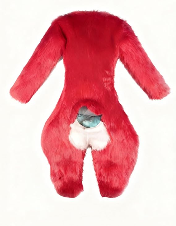 Complete Full-Body Furry Fursuit, Cozy and Adorable Fursuit Fullsuit, Durable Role-Playing Attire for Themed Parties, Halloween, and Comic Cons