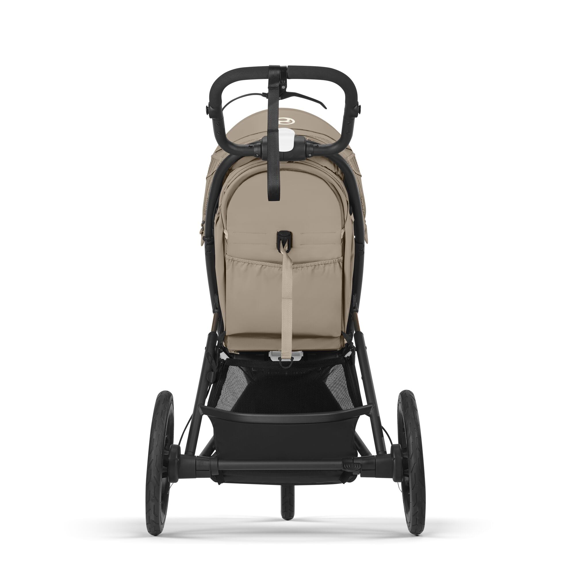 CYBEX Poussette AVI SPIN, De la naissance à environ 4 ans, Max. 111 cm et 22 kg, Poussette de ville et tout-terrain, Almond Beige