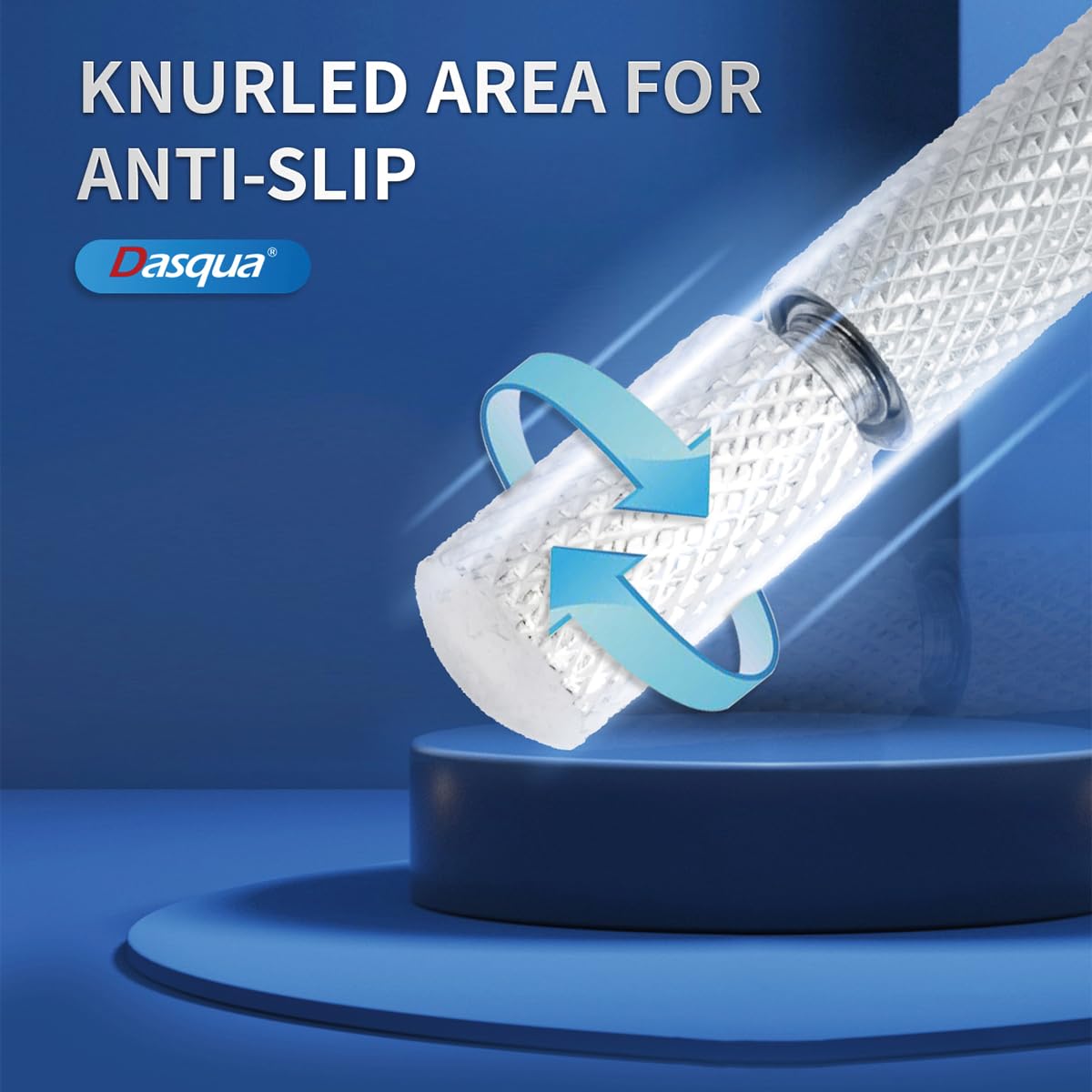 Dasqua 5911-0011 6 Piece 12" Long TiN Coated 5/16 to 6" Telescoping Gage Set