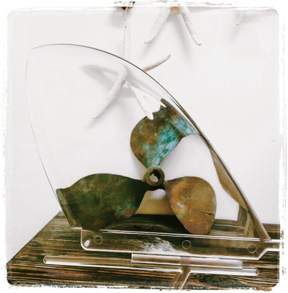 DORSAL Rudder Surf Fins for SUP Longboard Surfboard Center D-Fin Clear 8.5" Polycarbonate