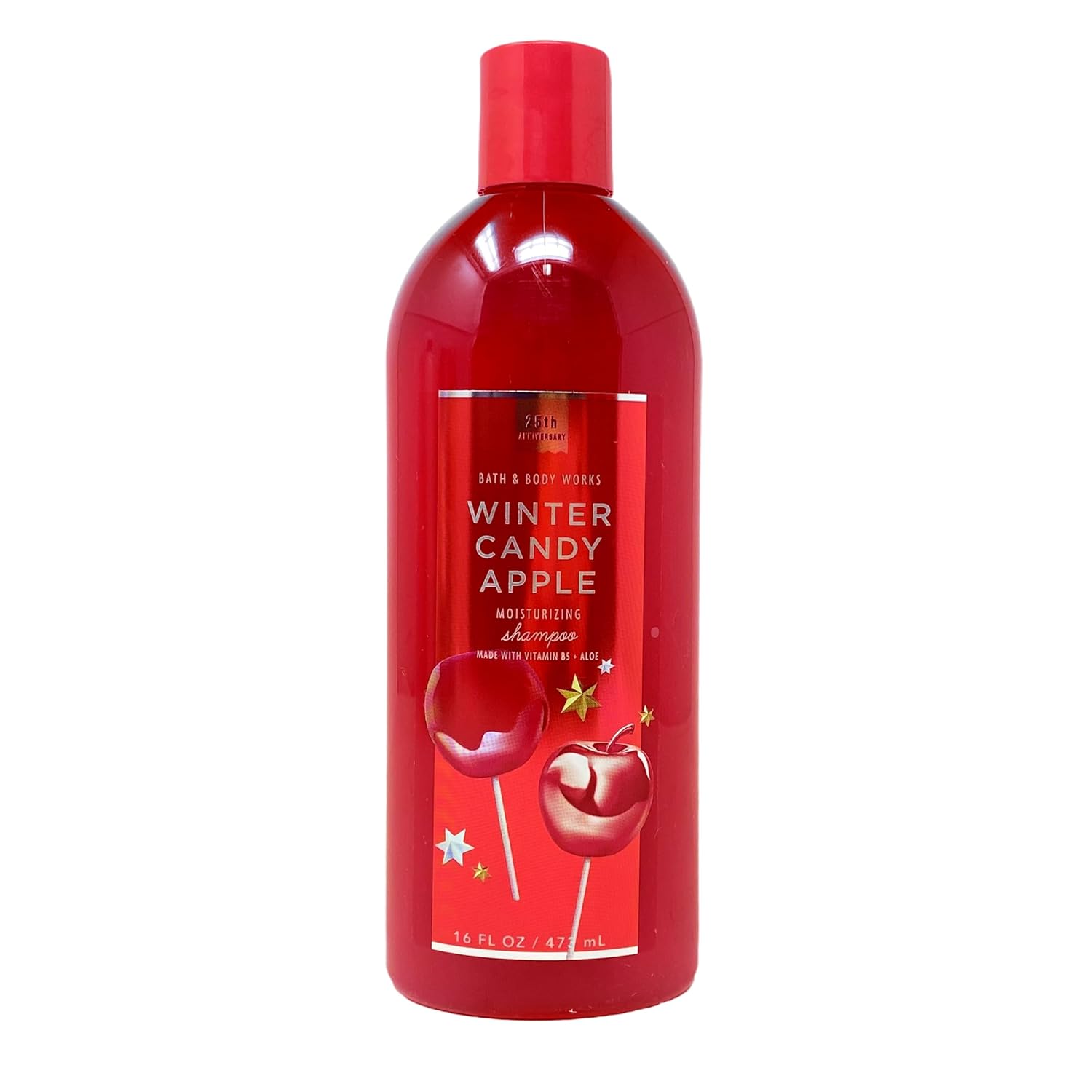 Bath & Body Works Winter Candy Apple 2 Pack Shampoo Bundle with a Natural Oats Bar Soap