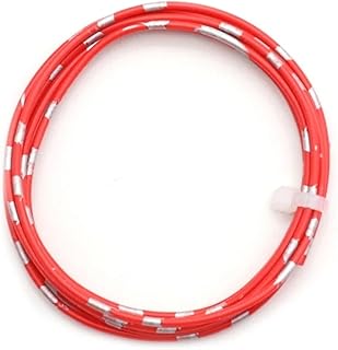 80/100m AVSS 24 22 20 18 16 14 AWG 無酸素銅薄型PVC絶縁車用電線(Red,100 meters-16AWG Sq1.25mm)