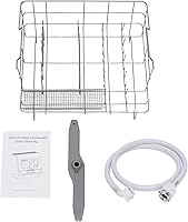 Vista 5 de Lavavajillas portátil compacto con 4 programas de lavado, ahorro de energía con bajo consumo de agua, sin instalación para apartamentos pequeños