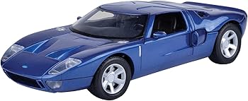 Amazon.com: 2002 Ford GT Concept Blue 1/24 Diecast Car Model