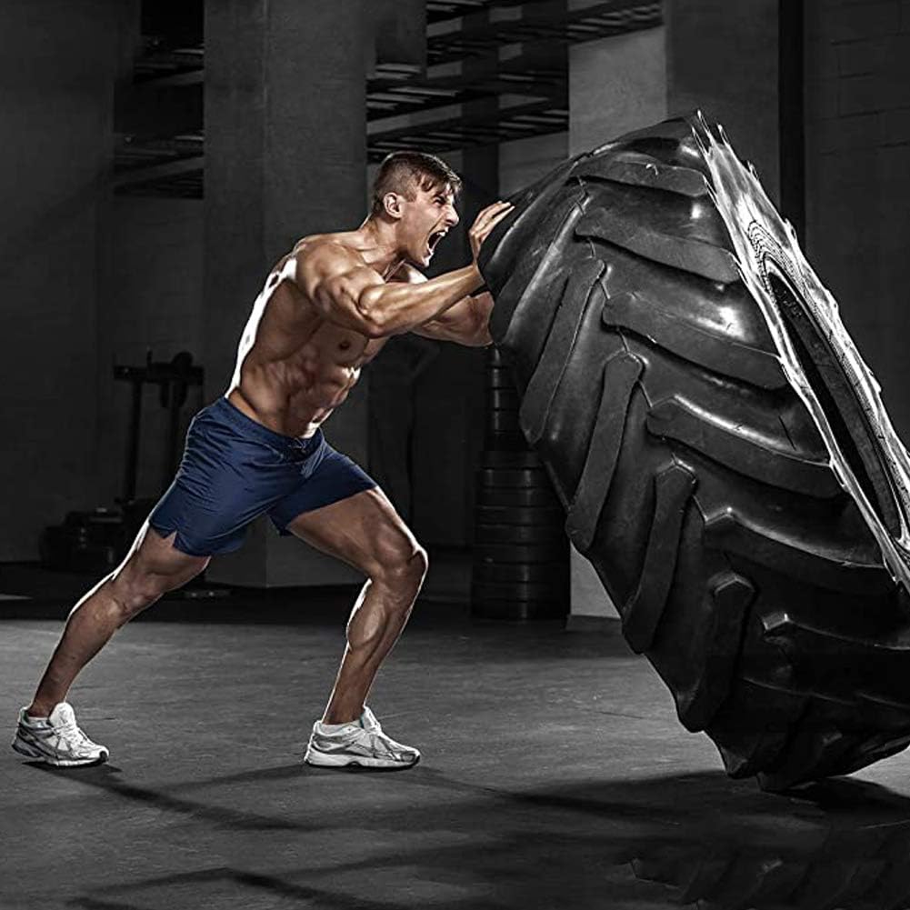 Men's Gym Workout Shorts, 3" Bodybuilding Running Shorts, 3 inch Athletic Gym Shorts with Zipper Pockets - Image 5