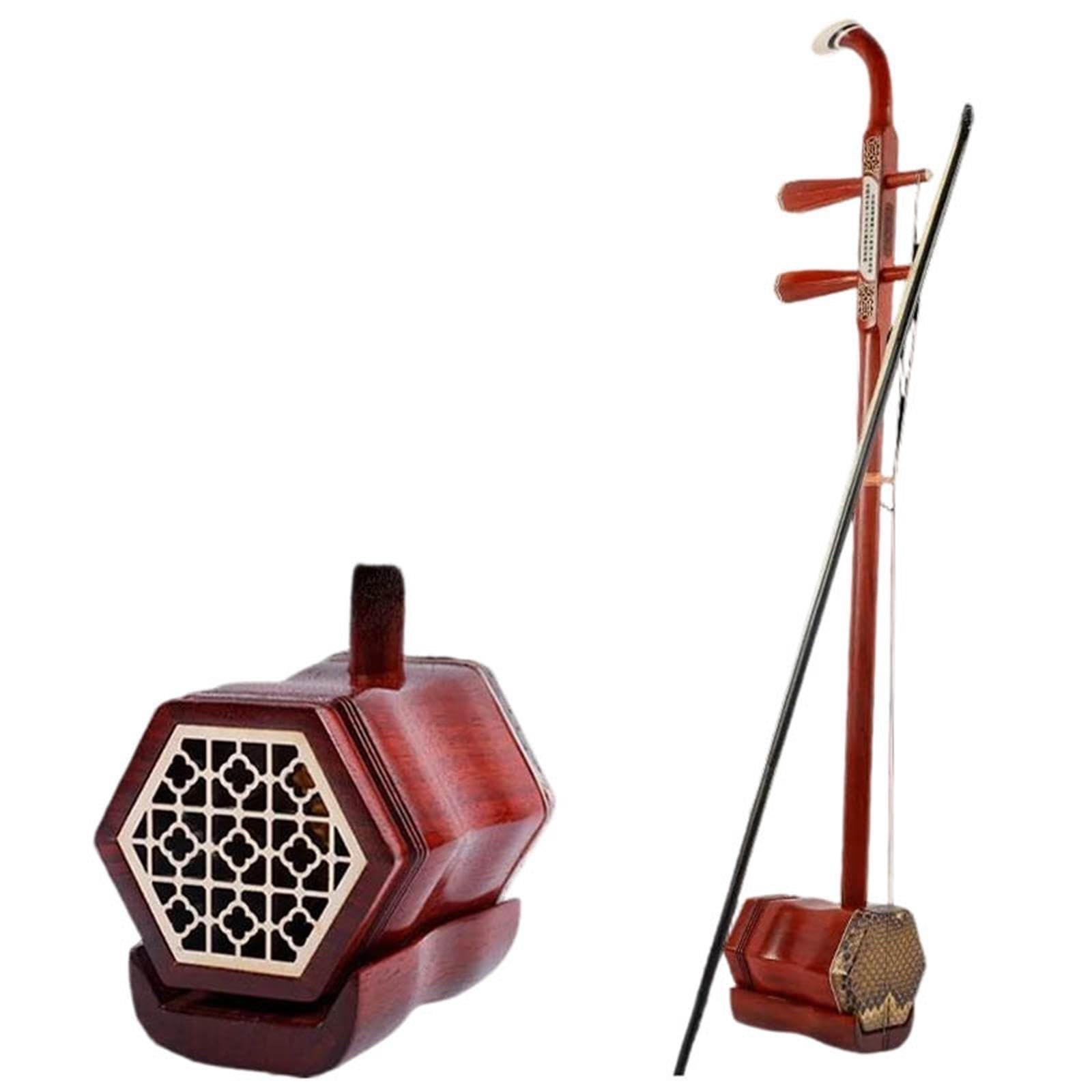 Dorosłych Erhu Mahoniowa Rzeźba Z Kości Erhu