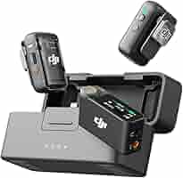 DJI Mic ➕ RODE Microphones DJI Mic 2 (2 TX + 1 RX + Charging Case), Wireless Lavalier