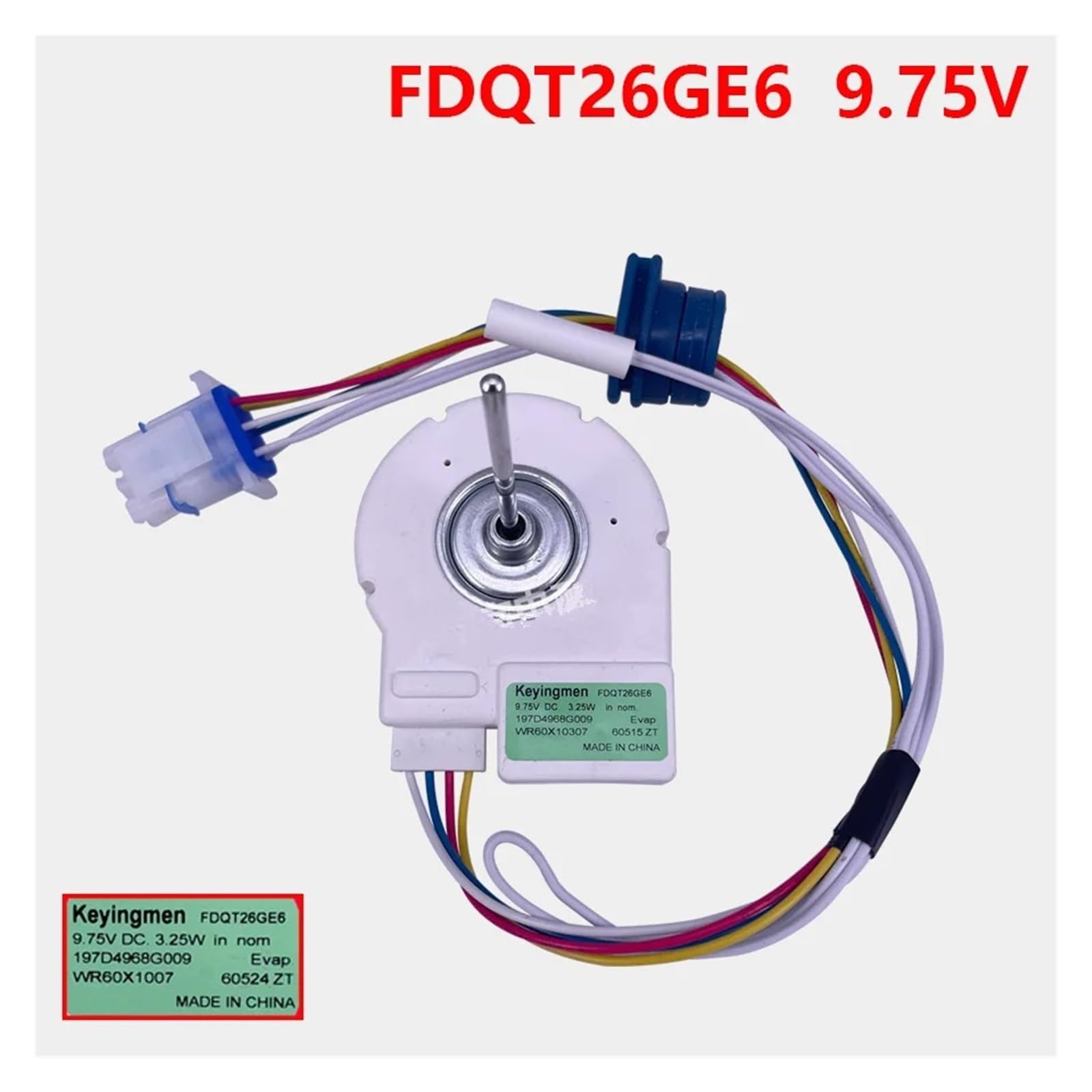 Compatibile For Panasonic, Motore Della Ventola Di Ventilazione Del Frigorifero 197D4968G009 FDQT26GE6 FDQT26GE8 Parti Del Frigorifero Con Motore Rotativo Inverso