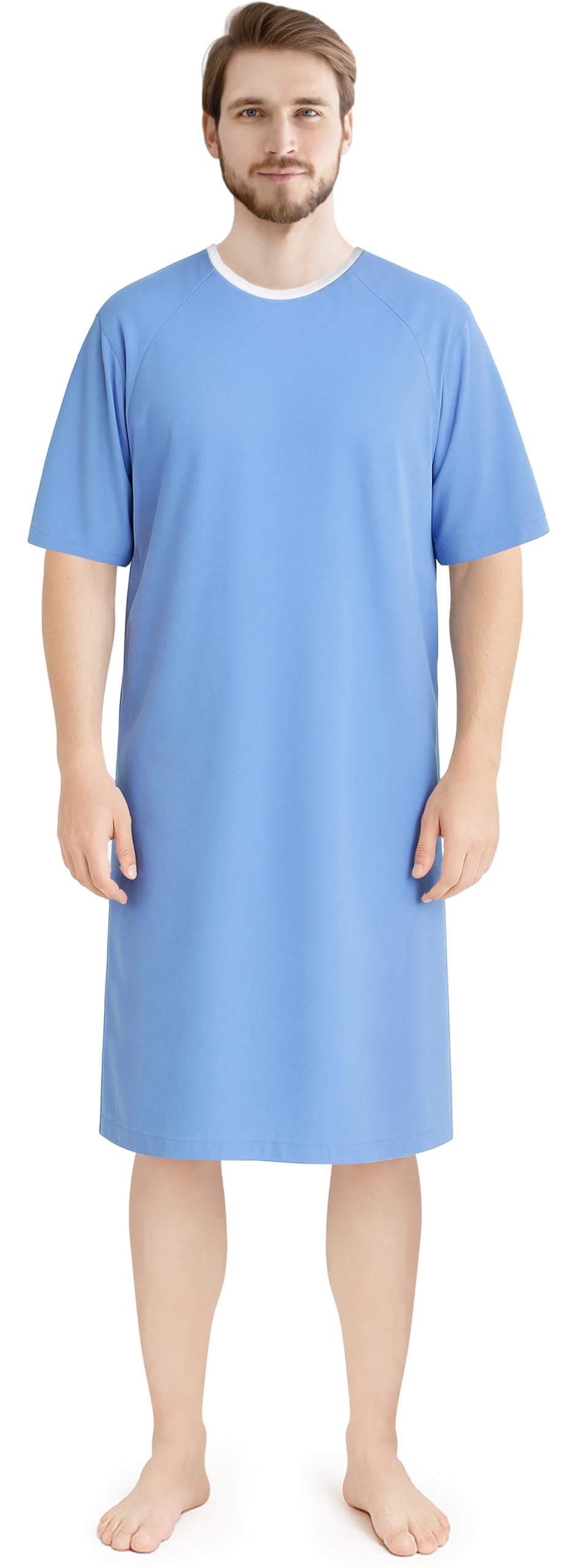Utopia Care Men's Hospital Gown Soft and Comfortable Patient Gown