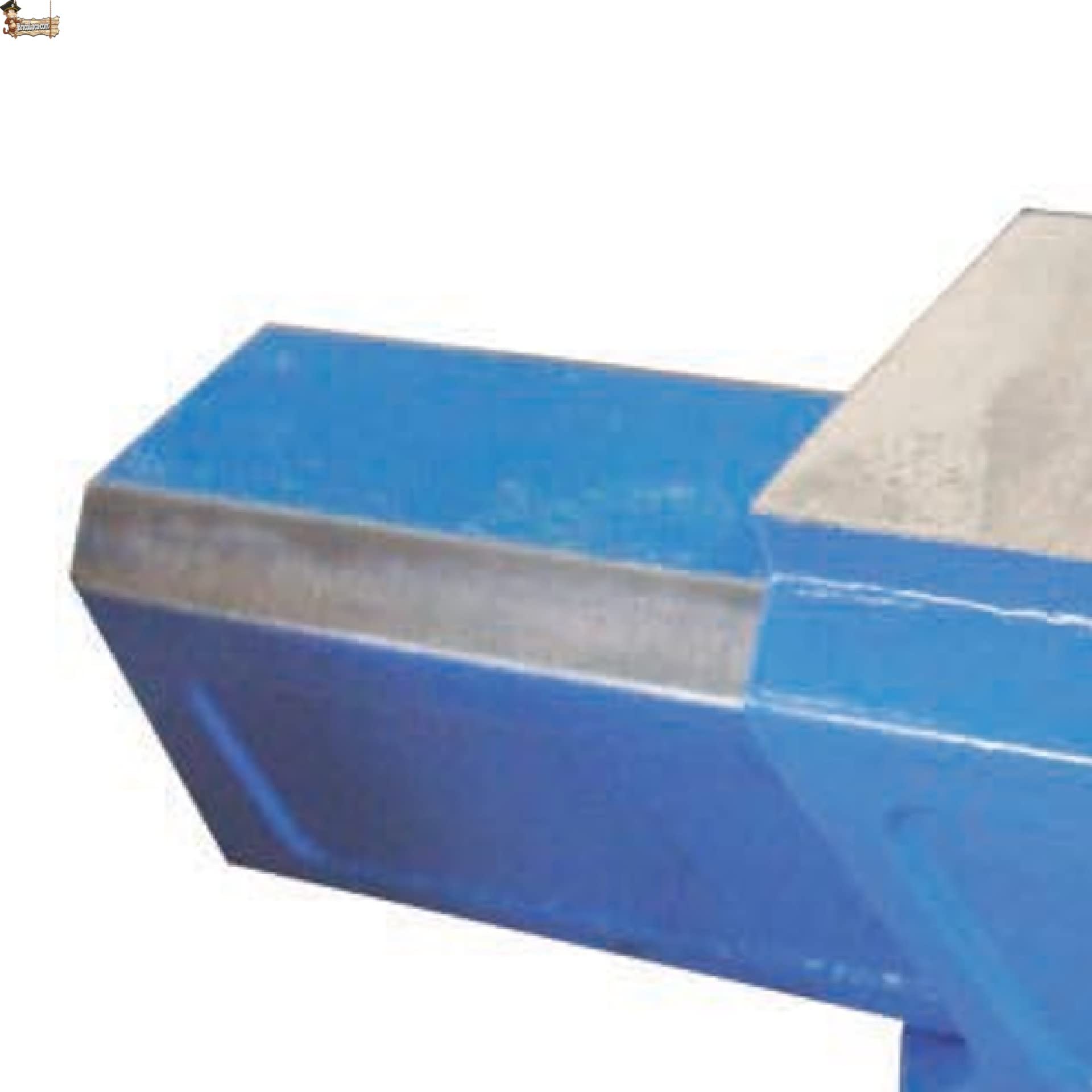 BricoLoco.com Vite da banco da lavoro Tornio regolabile in acciaio fuso Morse sostituibili per tavolo da lavoro con incudine, base fissa, fabbro, meccanico, legno, modellismo (150 mm.)