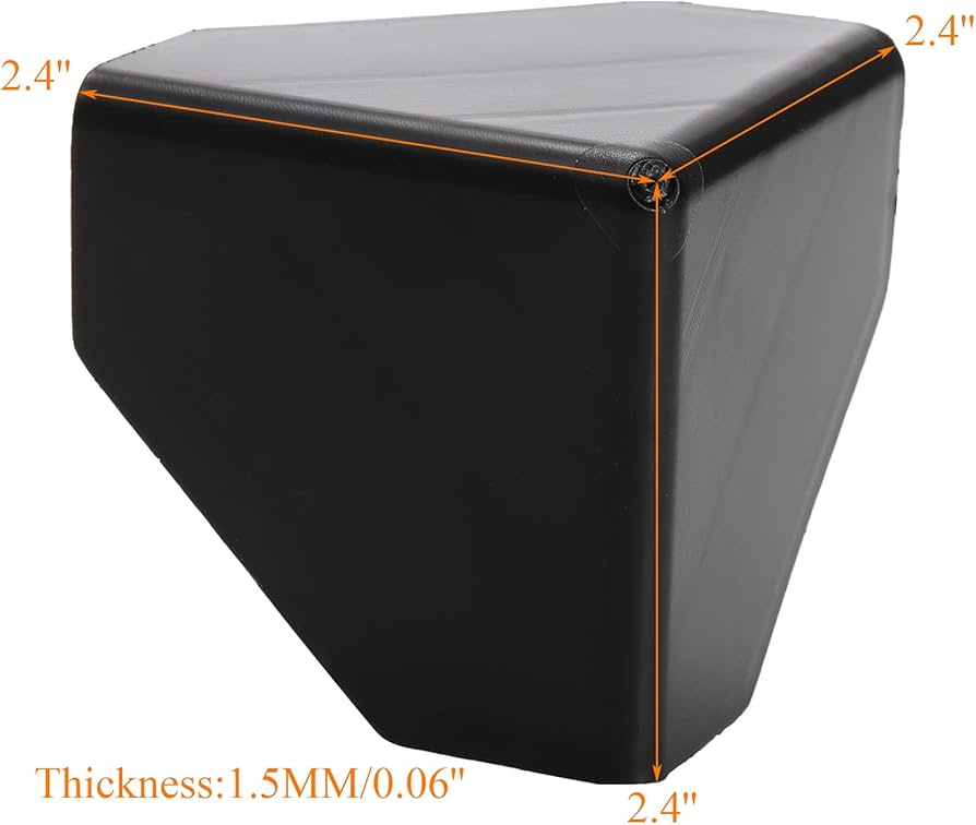 meico*.。♡　0916 ZENFUN 200 Pcs Packaging Edge Protectors, Plastic Heavy Duty